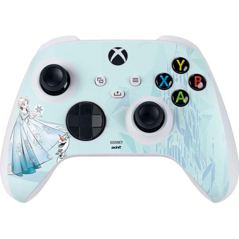 Disney Frozen Elsa and Olaf Art Xbox Series S Controller Skin
